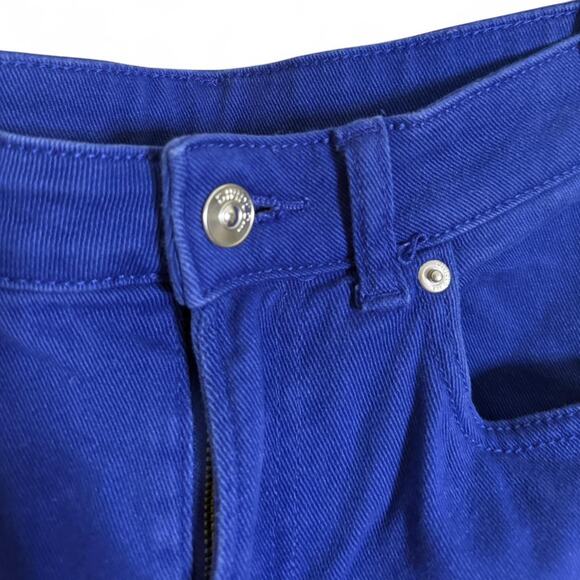 Bright Blue Statement Jeans - Picture 6 of 8